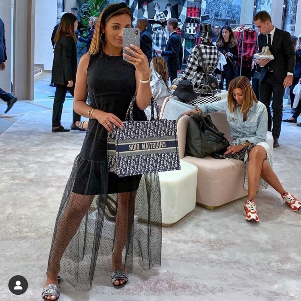 Zara Tulle swiss dot dress